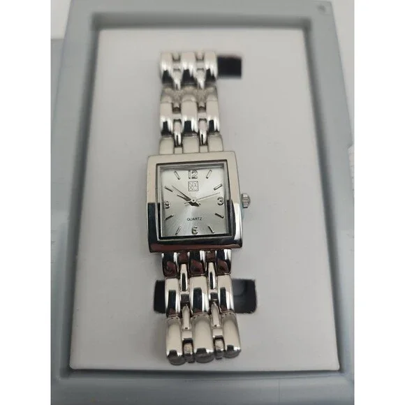 New York & Company Silver Toned Women's Watch Analog Bracelet Band