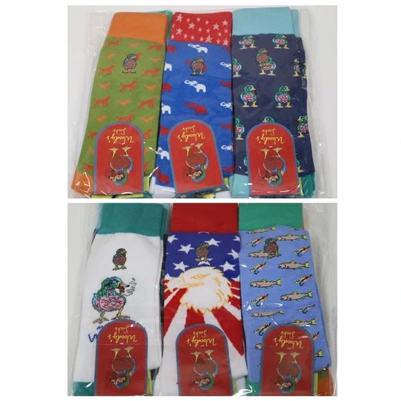 Woody's Men's 6 Pack‎ of Socks