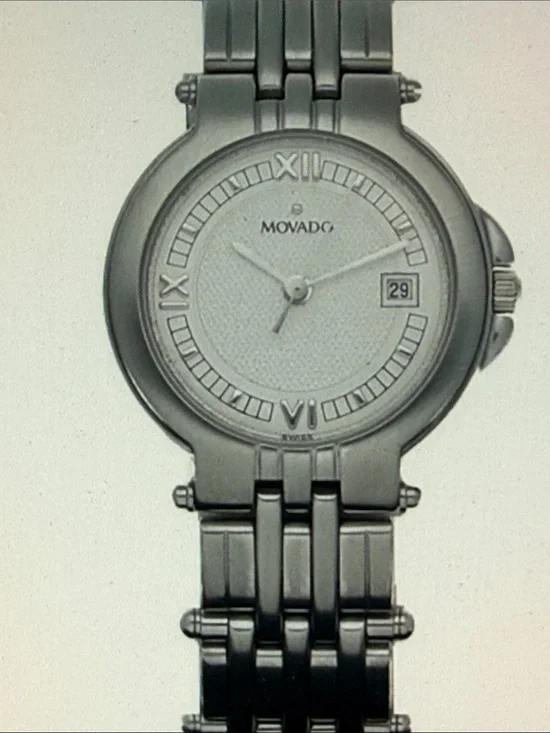 Movado 84-36-829 Aviso 26mm Stainless Steel Silver Dial Quartz Sapphire Crystal