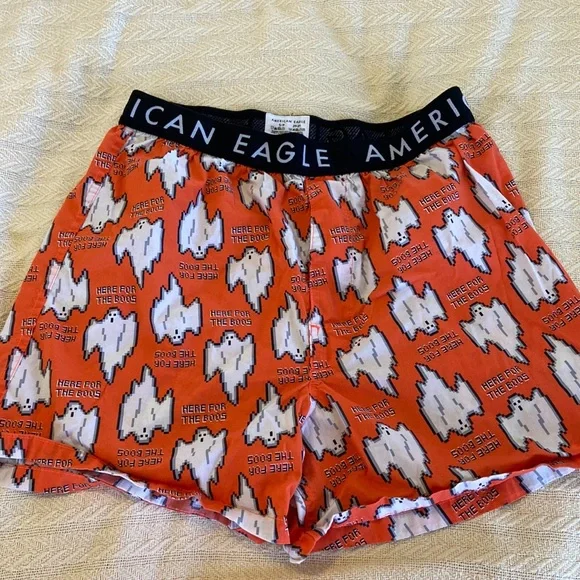 NWOT S American Eagle Halloween Boxers shorts