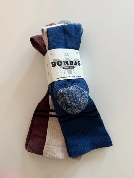 Bombas High Knee Compression socks Socks 3-Pack