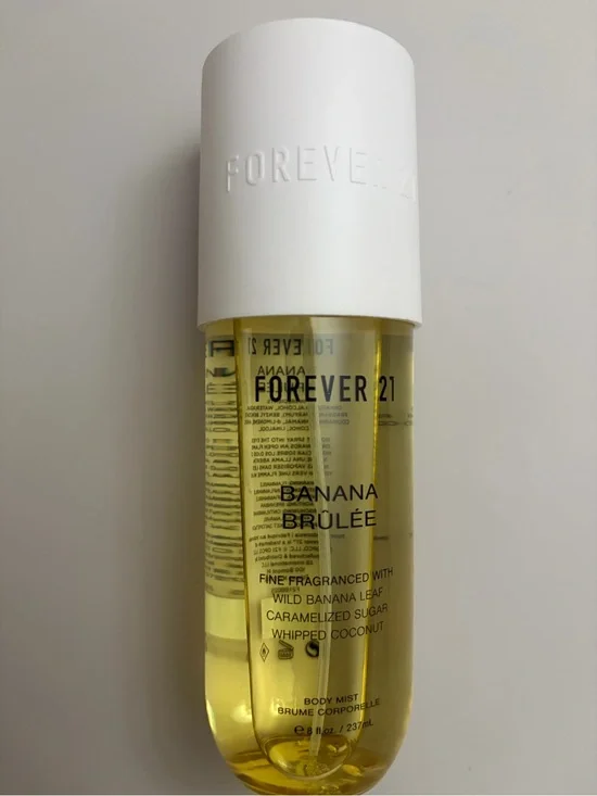 Forever 21 Banana Brulee for Hair and Body- Retired Scent