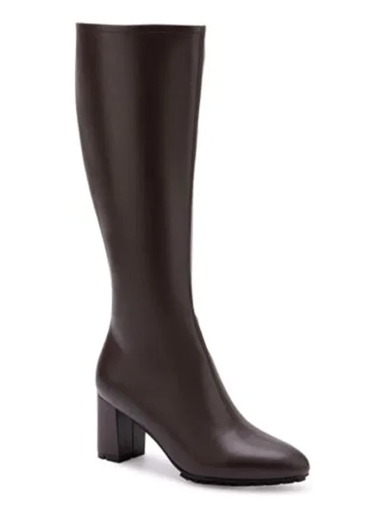 Aerosoles Brynn Women’s Knee High Boots Java Faux Leather Size 9.5 W NWT