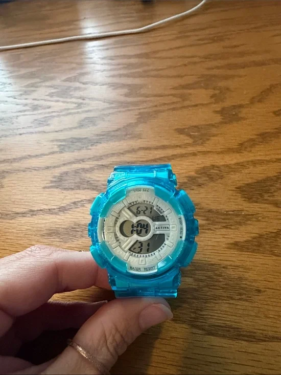 Invicta Activa Blue Transparent Digital Sports Watch