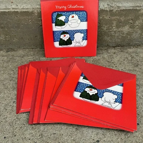 VTG Ziggy American Greetings‎ Lot Of 14 1982 Snowman 
