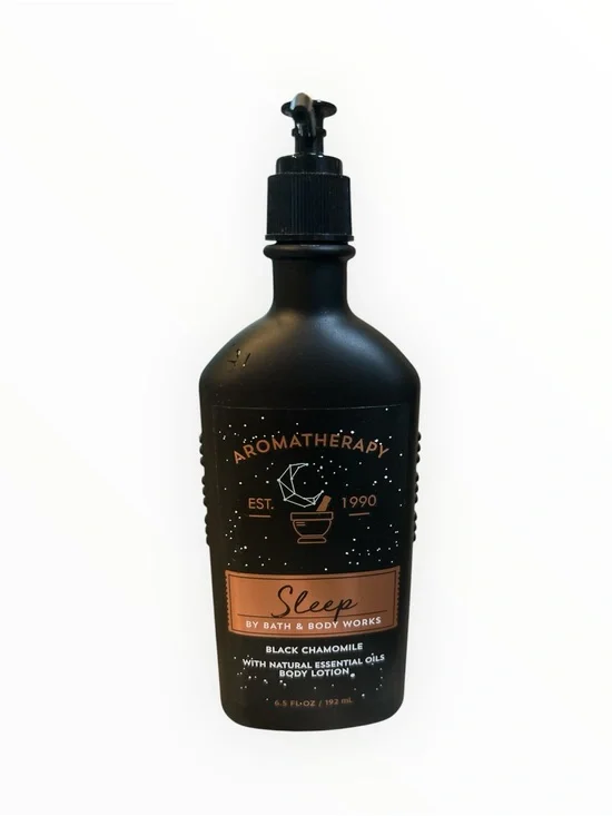 Bath & Body Works Sleep Aromatherapy Black Chamomile 6.5oz‎ Body Lotion NEW