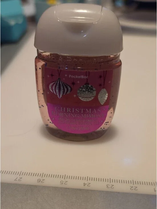bath & body works christmas morning mimosa pocket bac anti bacterial 1 fl oz...