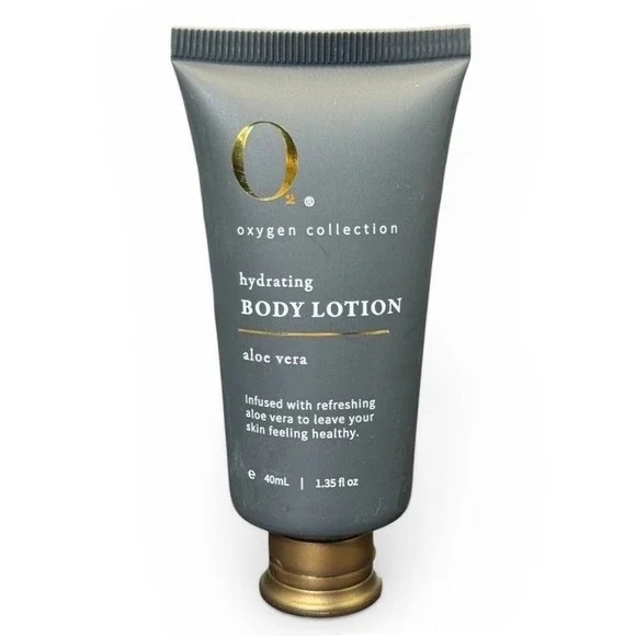 O2 Oxygen Collection Single Travel Size Hydrating Aloe‎ Vera Body Lotion 1.35