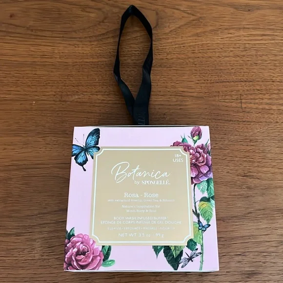 Spongelle Rose Botanical Body Wash Buffer
