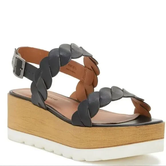 BRAND NEW LUCKY BRAND VELLENORA PLATFORM WEDGE SANDAL