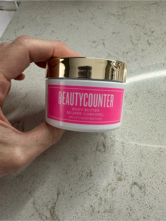 beautycounter Pink and Gold Body Butter – Hydrating Moisturizer