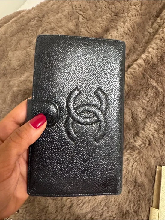 Classic Chanel Leather Long Wallet