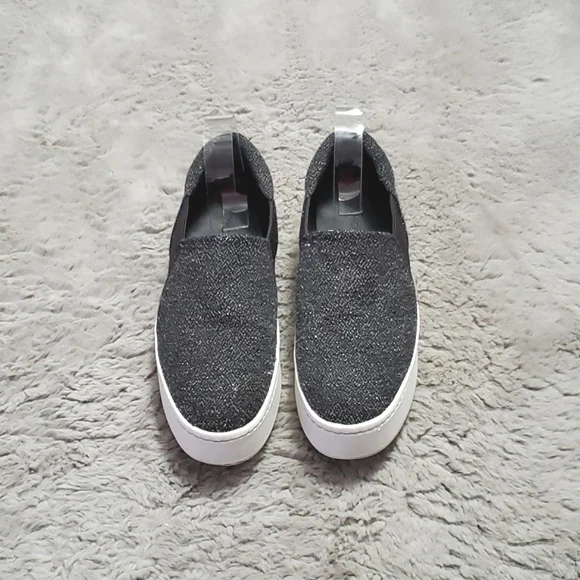 VINCE Warren Tweed like Platform Slip ons Shoes - size 8