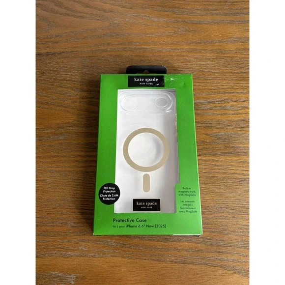 Kate Spade iPhone Air 2025 Protective Case Clear MagSafe KS057641-2