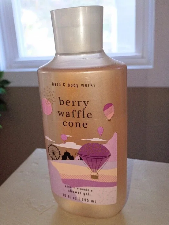 B&BW Berry Waffle Cone Shower Gel Bottle