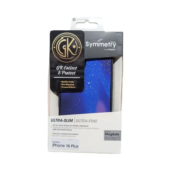H3-O OtterBox Apple iPhone 16 Plus Symmetry Case with‎ MagSafe Nebula Night