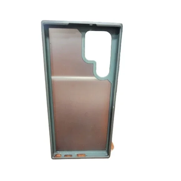 Torras Shockproof Bumper Case for Samsung Galaxy S22 Ultra - Alpine Green