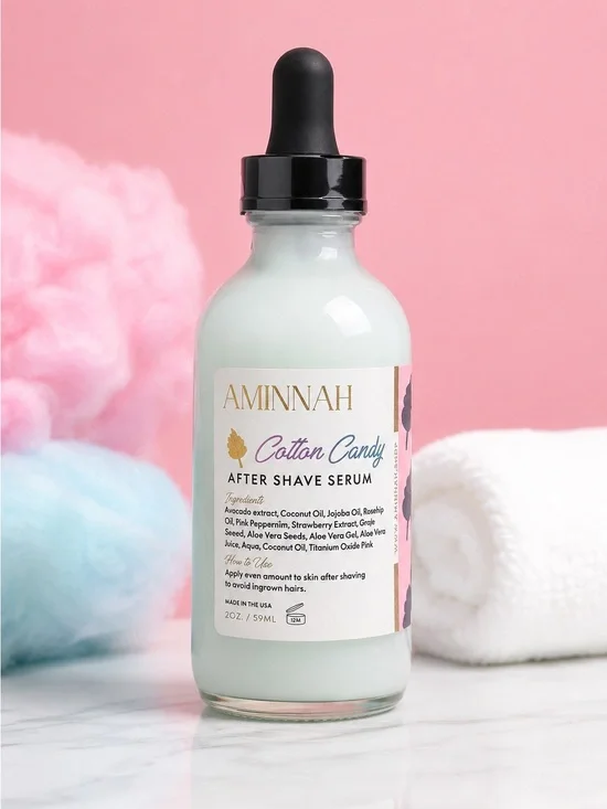 Aminnah New Cotton Candy After Shave Serum 4oz. - Discontinued