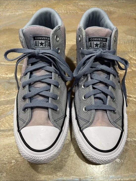 Converse Chuck Taylor All Star Malde Light Blue with Pink Size Men’s 9 Women’ 11
