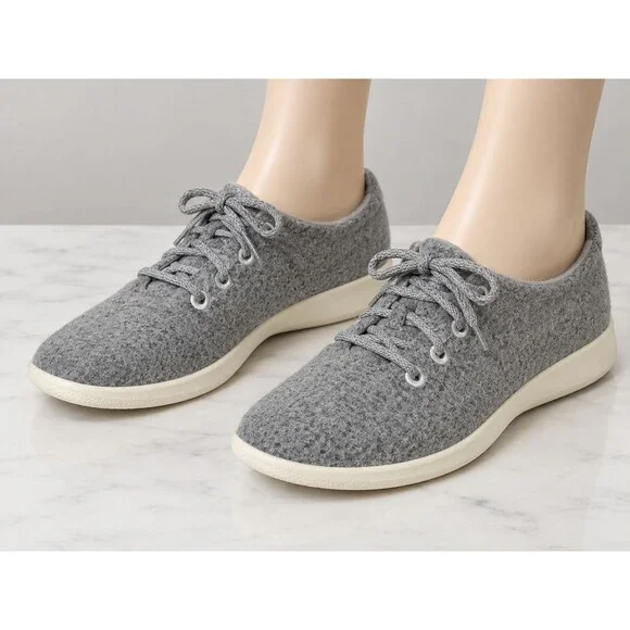 Allbirds Wool Runner Mizzles Shoes Sneakers Mens Size 8 Gray Athletic Running