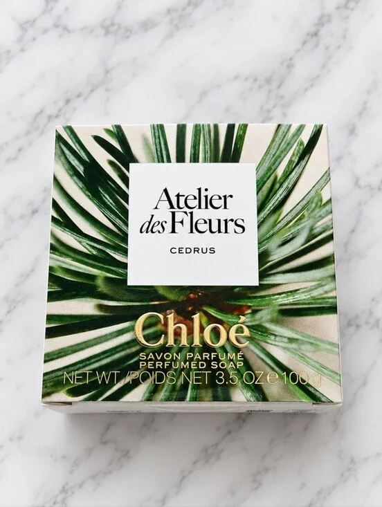 Chloe CEDRUS Atelier des Fleurs Peefumed Soap 3.5 oz/100g NIB!