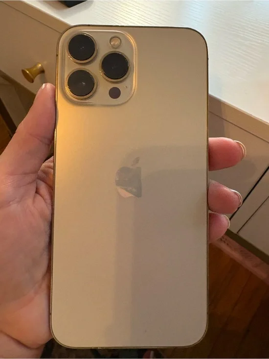 Apple iPhone 13 Pro Max Gold - Premium Finish works perfectly 256gb