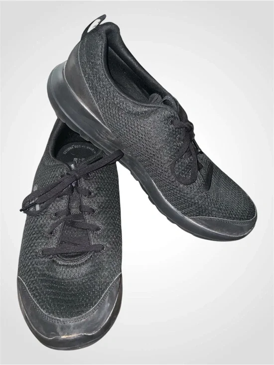 Skechers Go Walk Men's Black Knit Lace-Up Athletic Sneakers - Size 11