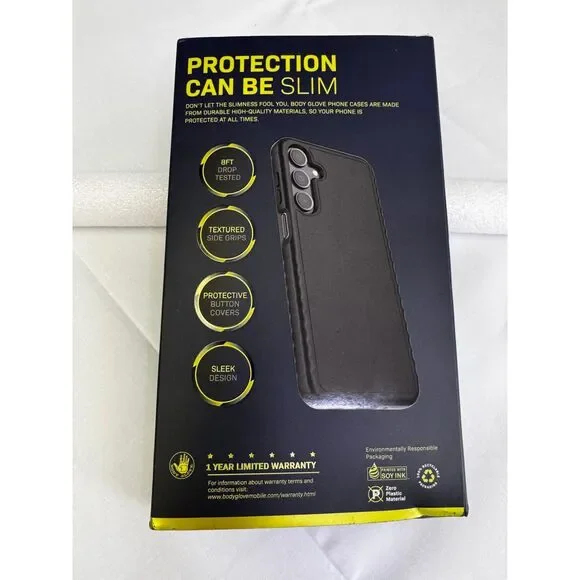 Body Glove Contour Grip Case for Samsung Galaxy A14 5G in black.