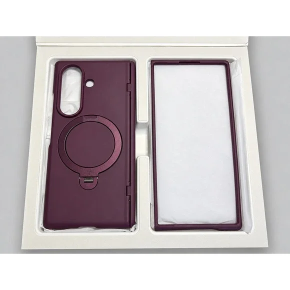 TORRAS Case Galaxy Z Fold 8 Ultra Purple NEW Magnetic Stand Hinge Protection
