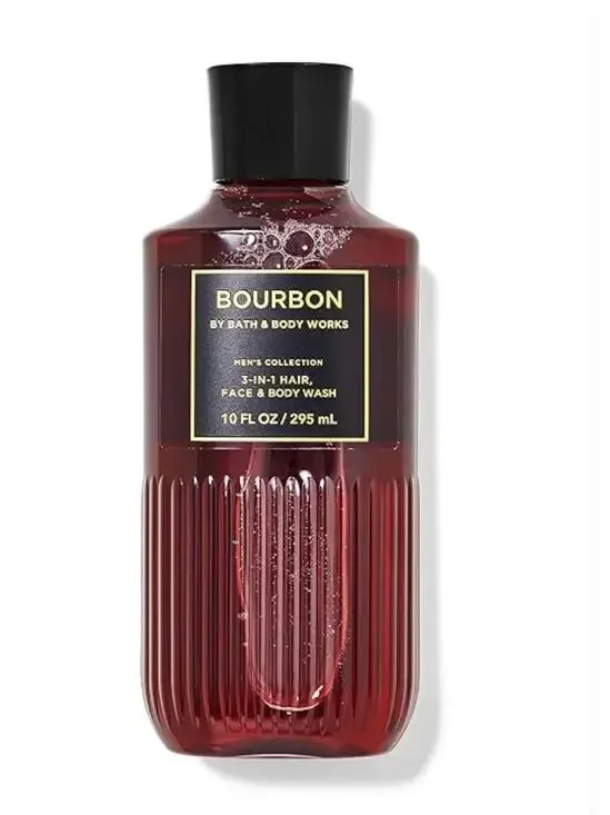 BATH + BODY WORKS | BOURBON | MEN'S 3-IN-1 BODY WASH | 10 OZ.