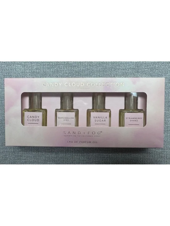 Sand + Fog Candy Cloud Collection 4-Piece Oil Rollerball Set