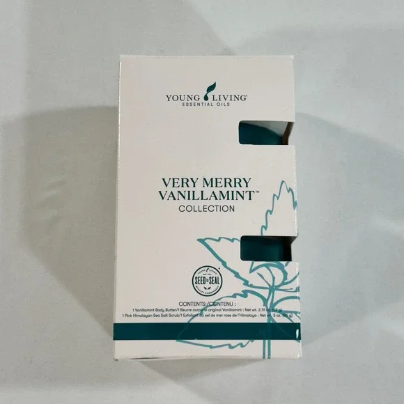 Young Living Vanillamint Collection Body Butter Sea Salt Scrub Set New‎