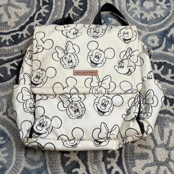 Disney Baby x Petunia Pickle Bottom Mickey Minnie Boxy Backpack/Diaper Bag