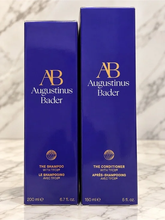 NEW Augustinus Bader Shampoo + Conditioner Set with TFC8® – Full Size