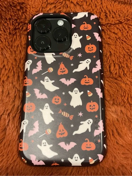 LIKE NEW Casely “Trick or Treat” iPhone 14 Pro case with MagSafe no flaws