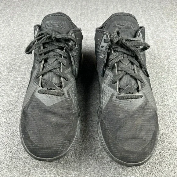 Nike LeBron 18 Low Zero Dark 23 Black Basketball Shoes CV7562-004 Mens 12