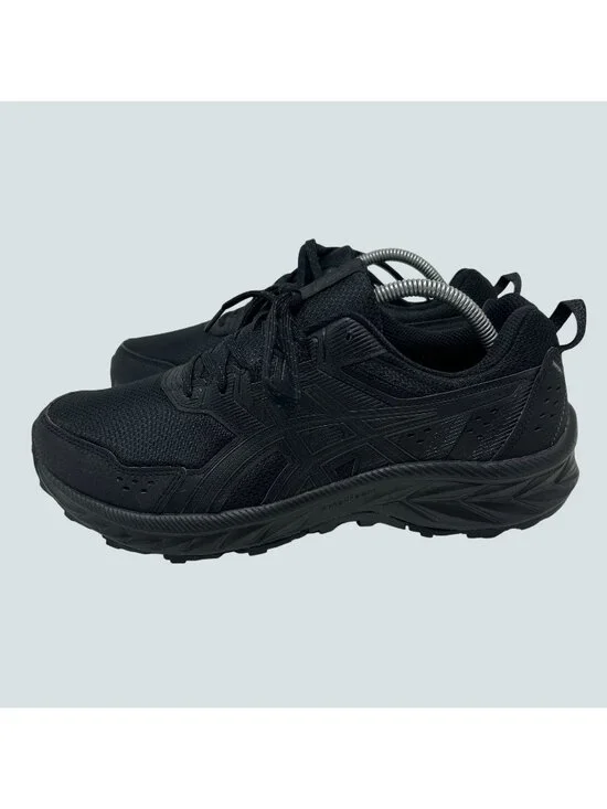 ASICS Gel Venture 9 Extra Wide 4E Men’s Size 9 Triple Black Trail Running Shoes
