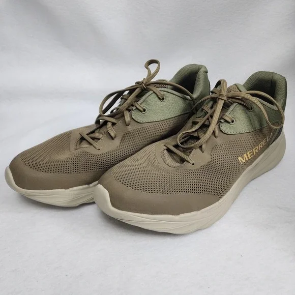 Merrell Morphaxis J068543 Mens 13 Sneakers Brown Lace Up Athletic Running Shoes