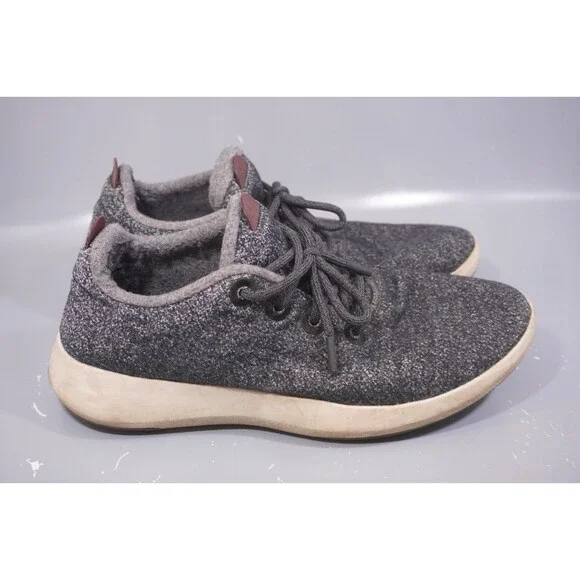 Allbirds Wool Runner Mizzles Mens 13 Shoes Dark Gray WRM Lace Merino Sneakers