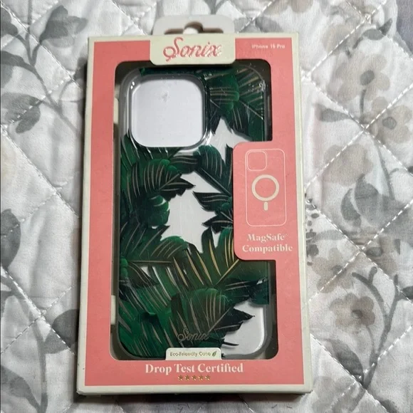 Sonix Eco-Friendly iPhone Case - Green Leaf Design
