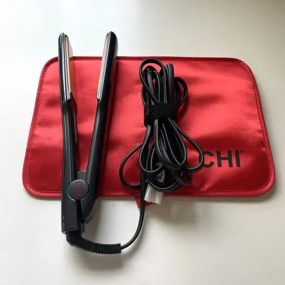 CHI G2 GF7057A 1.25” Digital Flat Iron Hair Straightener Titanium Ceramic