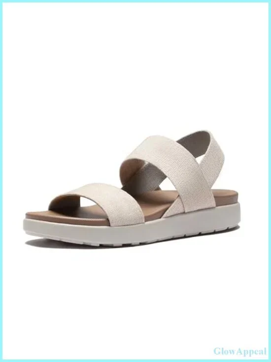 Women's Comfortable Platform Walking Sandals Arch Support Slip On
