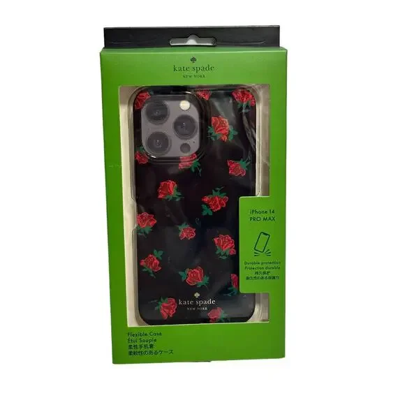 Kate Spade Ditsy Rose Toss iPhone 14 Pro Max Case