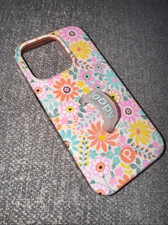 Floral Burst Loopy Phone Case iPhone 15 Pro