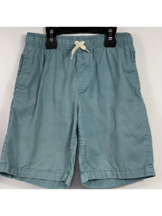 Old Navy Boys L 10-12 Blue/Green Pull-On Shorts