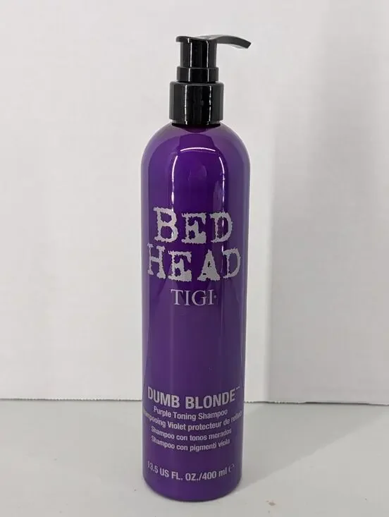Tigi Bed Head Dumb Blonde Purple Toning Shampoo 13.5 US fl oz