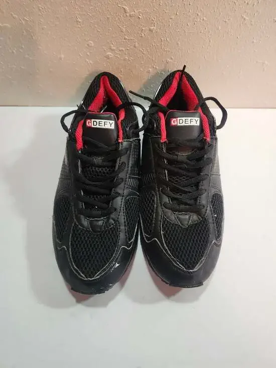 Gravity Defyer TB902MBL Size 7.5 Black Athletic Sneakers