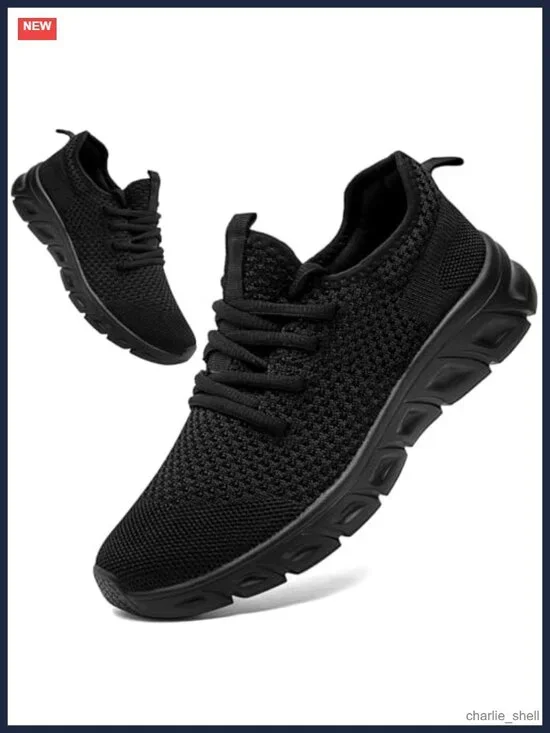 Men's Lightweight Breathable Running Shoes Non Slip Athletic Sneakers