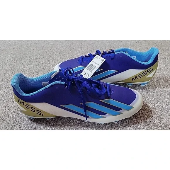 Adidas X Crazyfast Elite Messi Soccer Cleats Size 12 Argentina Blue ID0724 Fifa‎