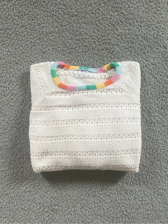 OLD NAVY Kids Girls Crochet Knit Sweater size 10